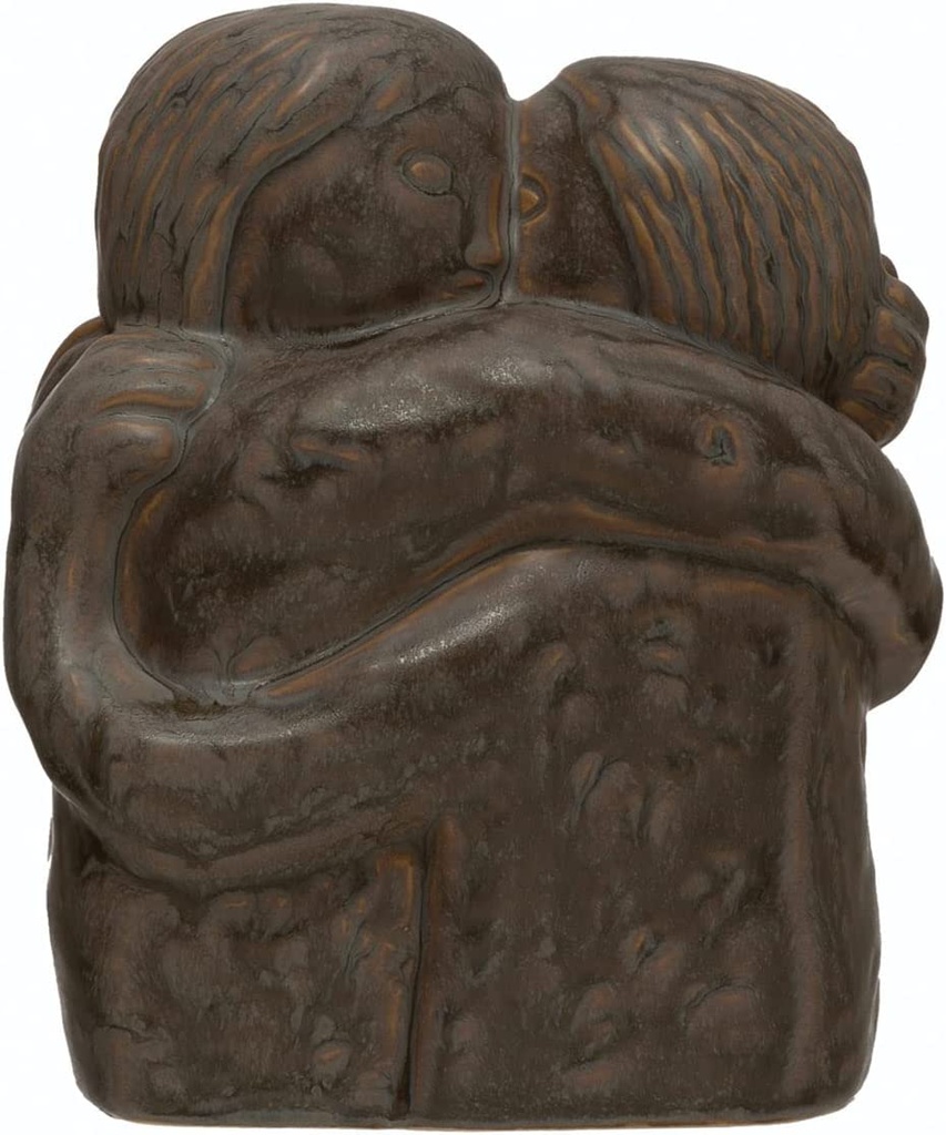 Stoneware Hugging Figures