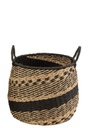 Woven Seagrass Basket with Handle Small