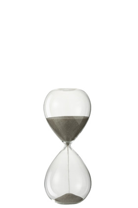 Grey Sand Hourglass  8in