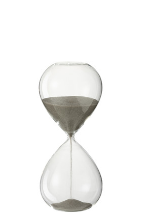 Grey Sand Hourglass  9in