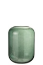 Green Cylinder Vase  9in x 12in