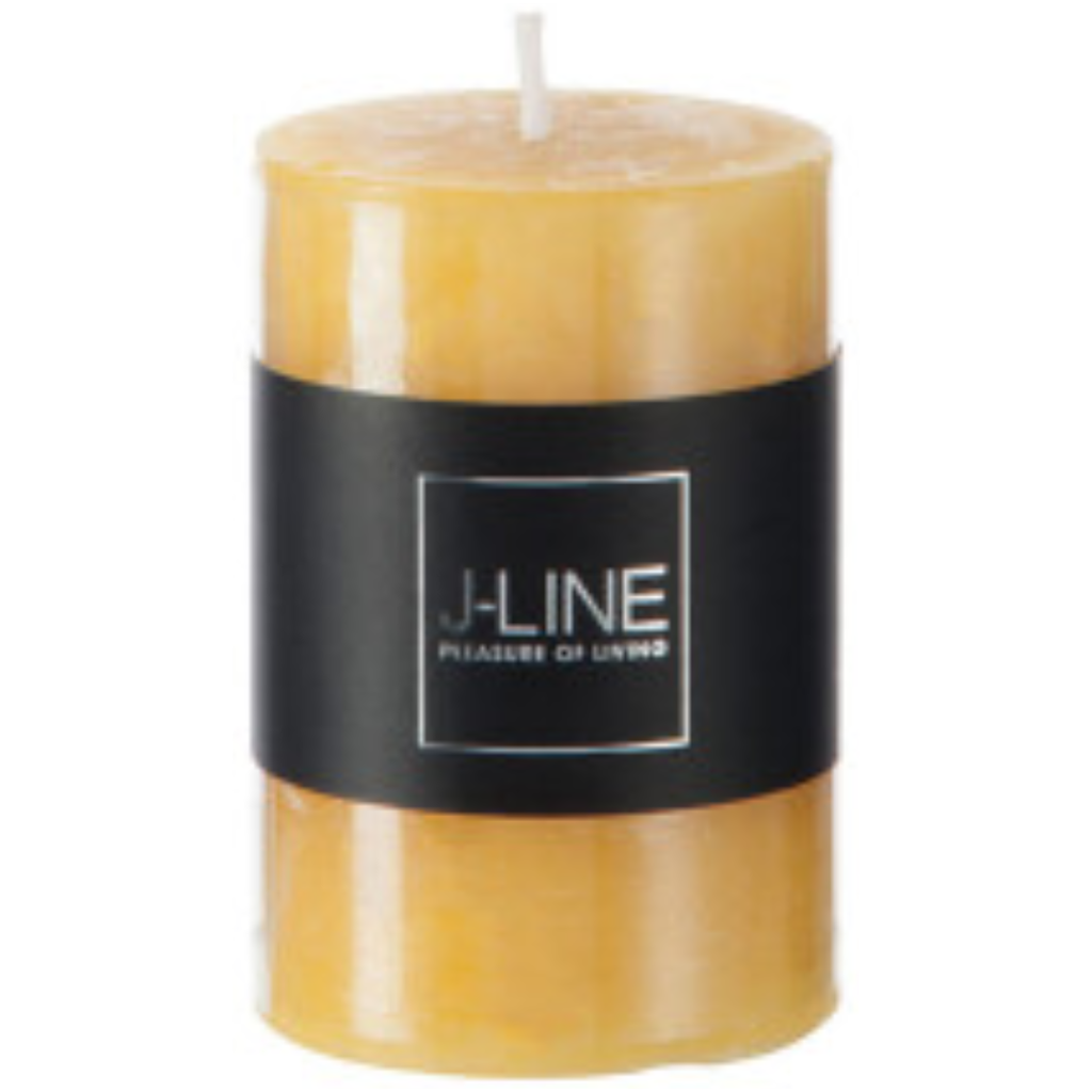 Honey Pillar Candle 3in
