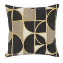 Tauri Black Multi Pillow 18in
