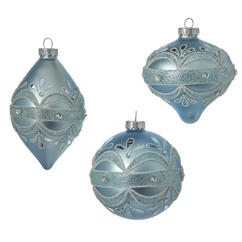Iced Ornament 4in