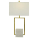 Marble Table Lamp 27in