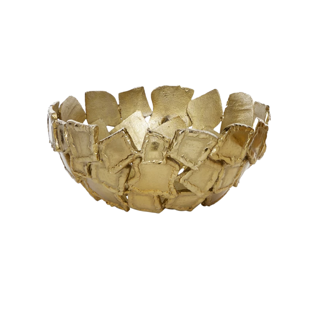 Gold Decorative Bowl 15in