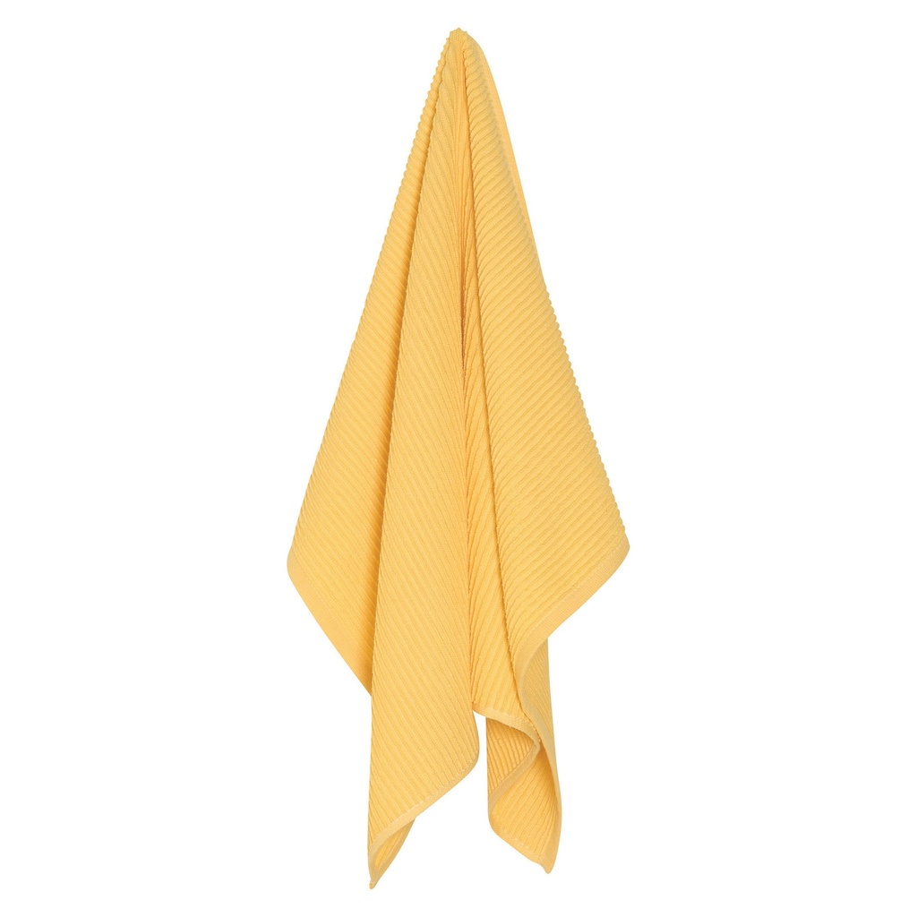 Ripple Kitchen Towel Lemon