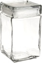 Anchor Hocking Stackable Jar with Glass Lid 1.5qt