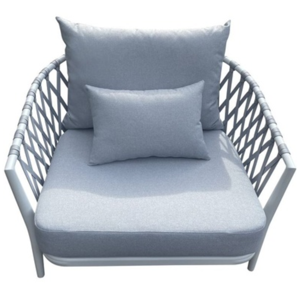 Cayman Lounge Chair - White