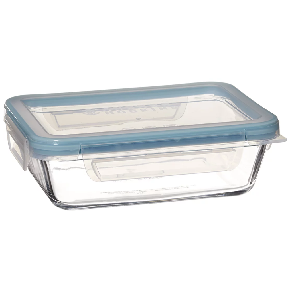 Anchor Hocking 6 Cup Rectangle Food Storage Container with Truelock Lid