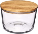 Anchor Hocking Party Bowl with Acacia Wood Lid 104oz