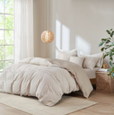 Dover Organic Cotton Oversized Comforter Cover King Set 5 pc