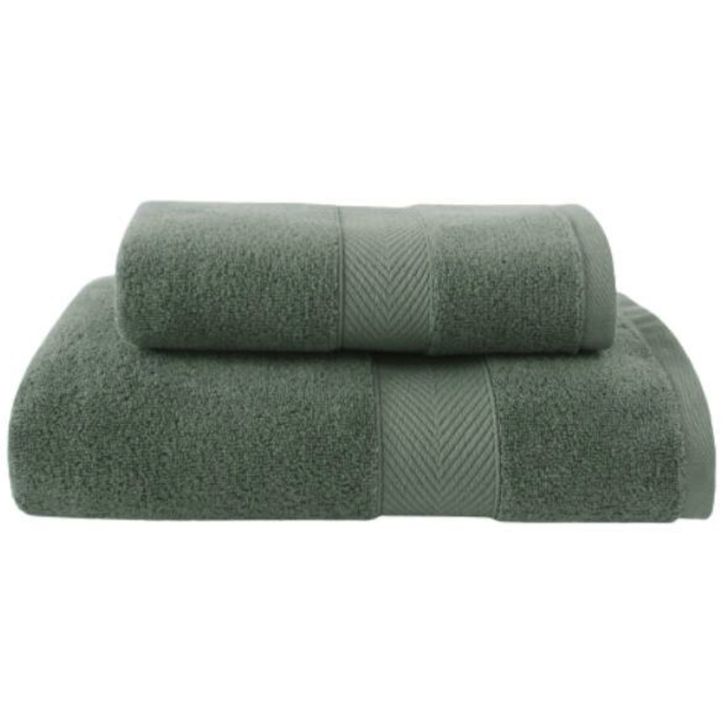 Ankara Wash Towel Moss