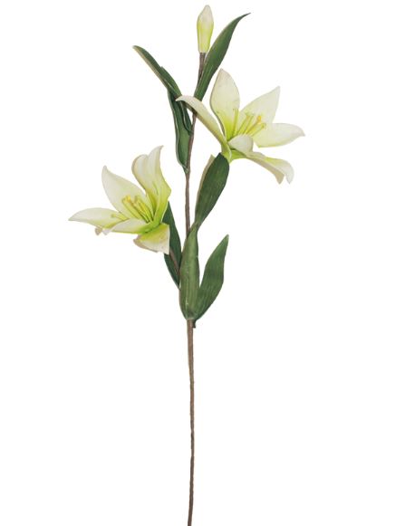 Lily White Stem 40in