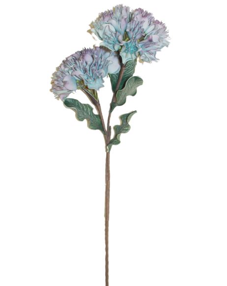 Carnation Blue/Lilac Stem 46in