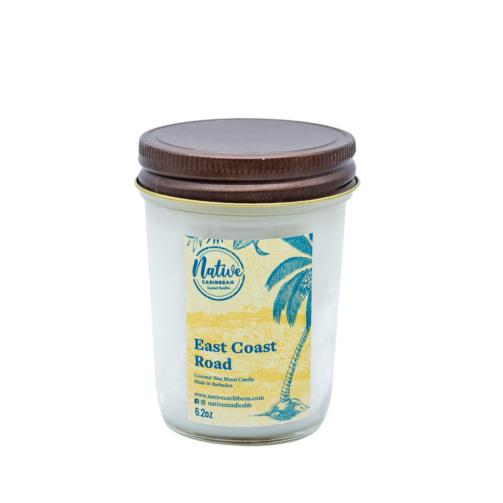 Native Caribbean East Coast Road Jar Candle