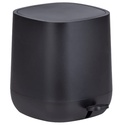 Davos Black Matte Pedal Bin 5 Litre