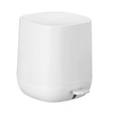 Davos Matte Pedal Bin White 5L
