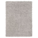 Angora Grey Shag Rug 5x7