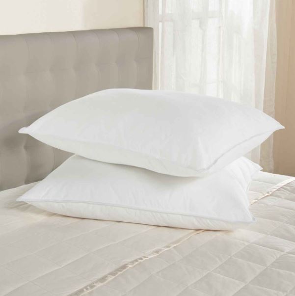 Premium 50/50 Grey Duck Down & Feather Blend Pillow King