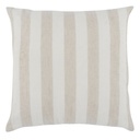 Atwater Ivory Natural Striped Pillow 26in