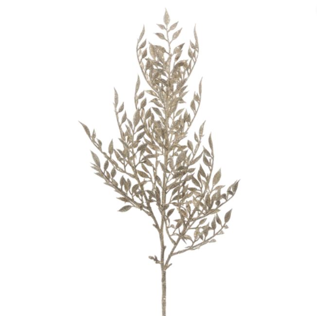 Gold Leaf Spray 25in