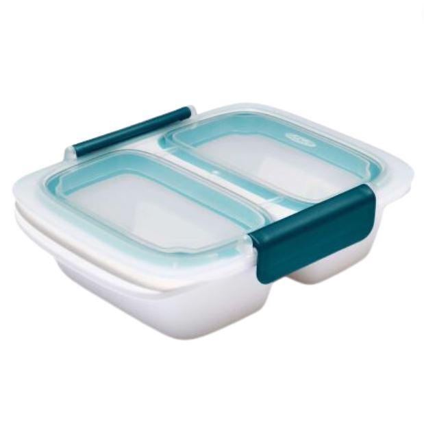 OXO Prep & Go Leakproof  2 Cup Divided Container