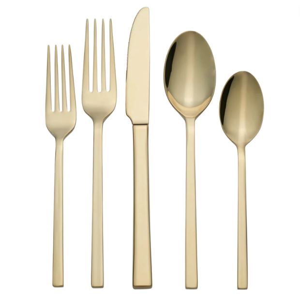 Lenox Allay Flatware Set Champagne 20pc