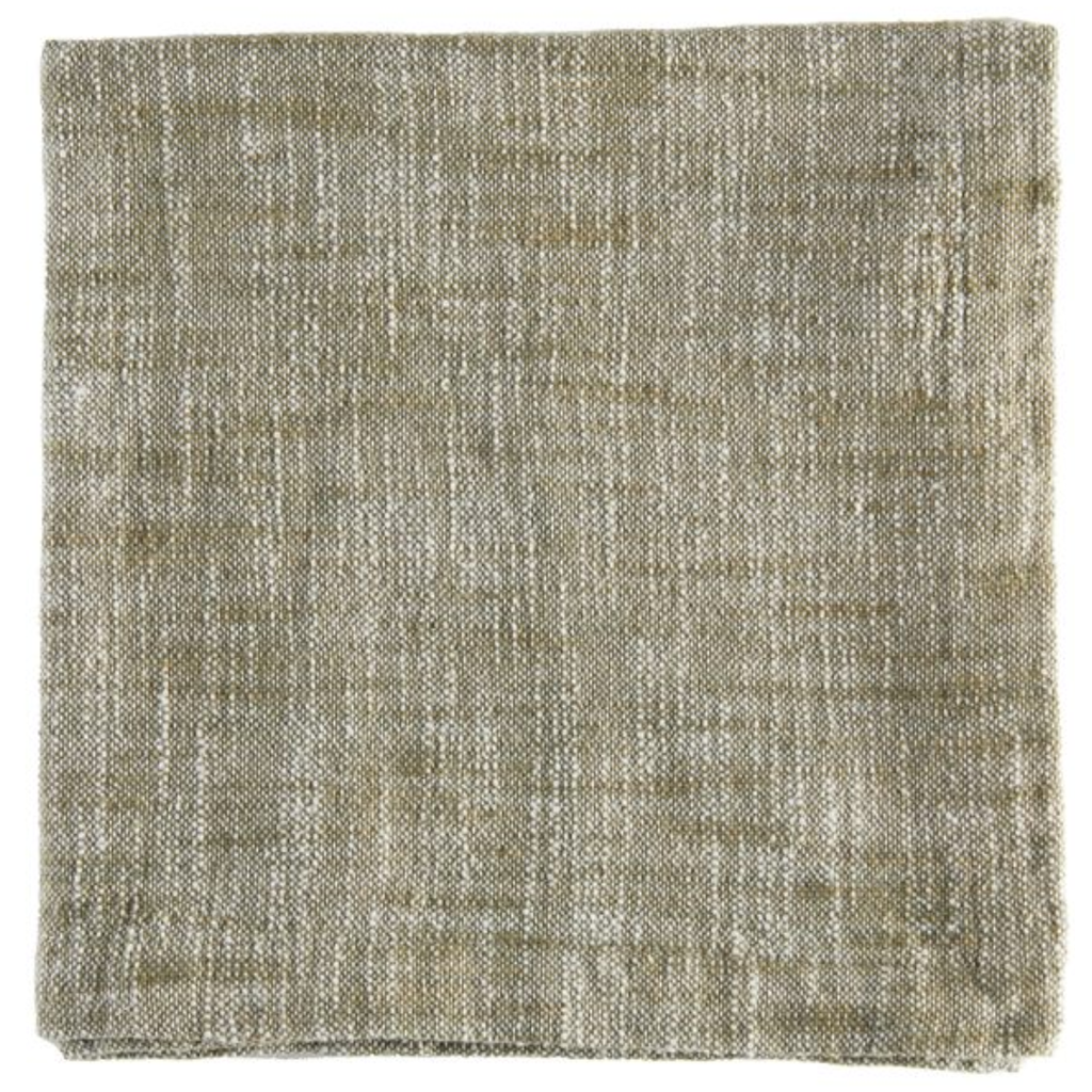Chambray Olive Napkin