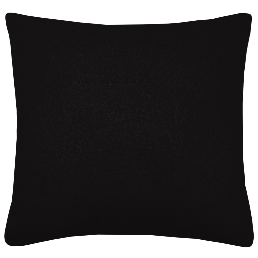 Duo Black & White Pillow 20in