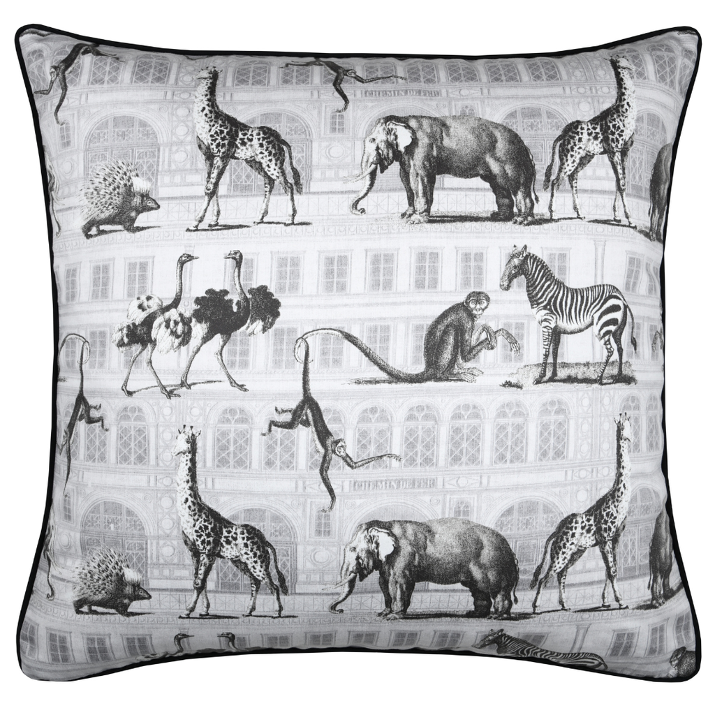 Haussmann Grey Pillow 24in