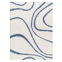 Birmingham Blue Swirl Rug 5x7