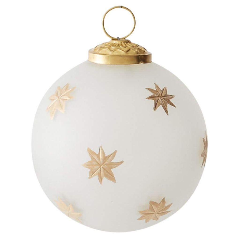 North Star Ornament 4in