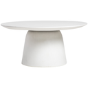 Concrete Pedestal Coffee Table