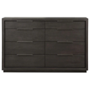 Oxford Eight Drawer Dresser Basalt Grey