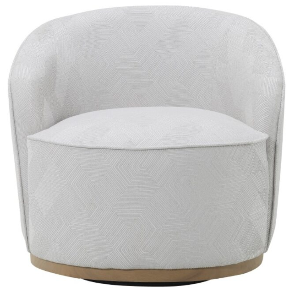 Aran Swivel Chair Grey