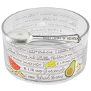 Glass 7 Layer Dip Bowl Set