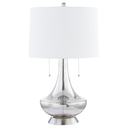 Glass Table Lamp 27in