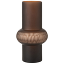 Brown Glass Vase 14in
