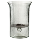 Blurred Glass Candleholder 10in