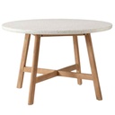 Bali Round Table with Terrazzo Top 59in