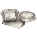 Cuisinart Stainless Steel Grill Basket Set 3pc