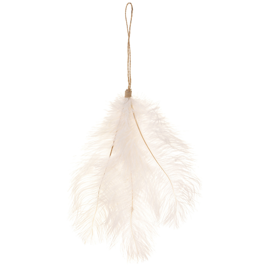 Feather Ornament 9in