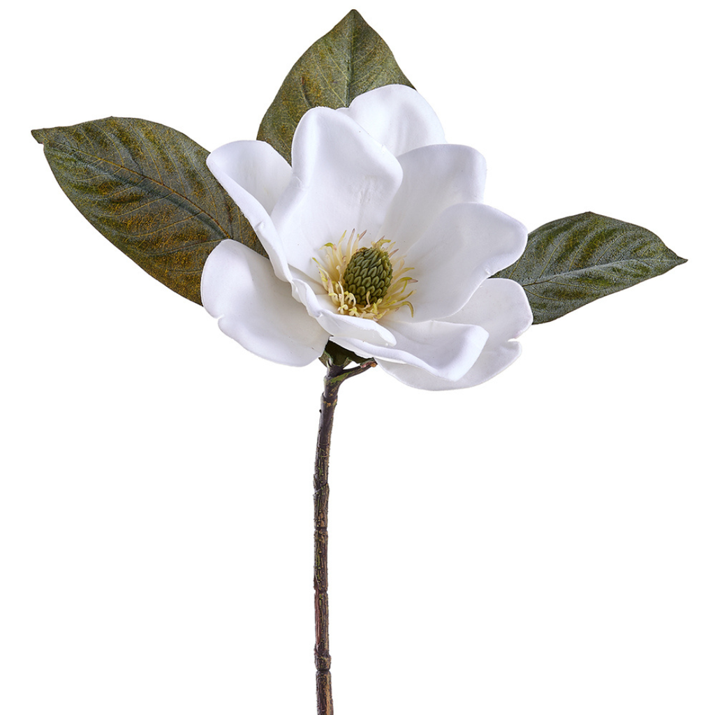 Velvet Magnolia Pick White 15in