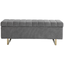 Grace Storage Bench Grey