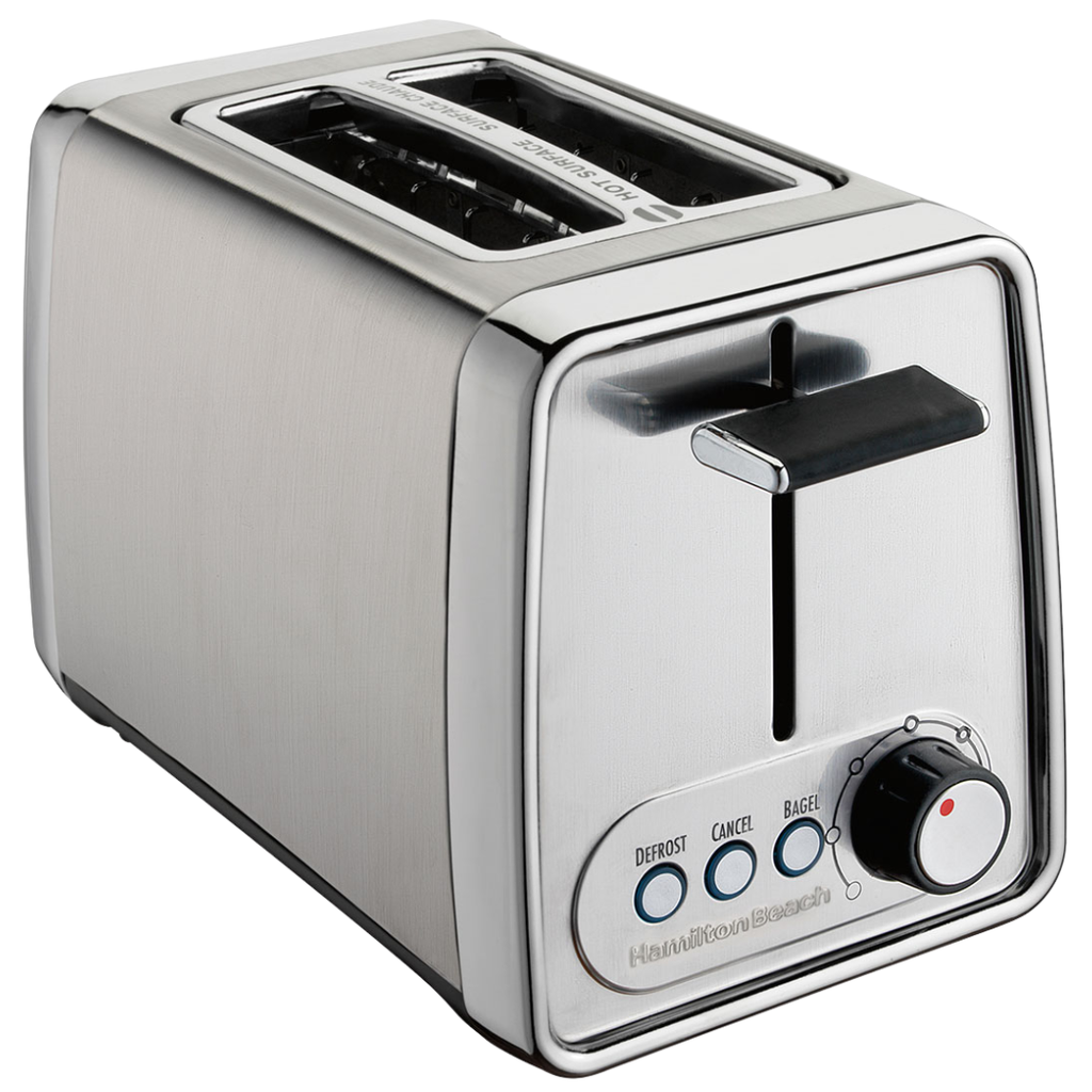 Hamilton Beach Modern Chrome 2 Slice Toaster