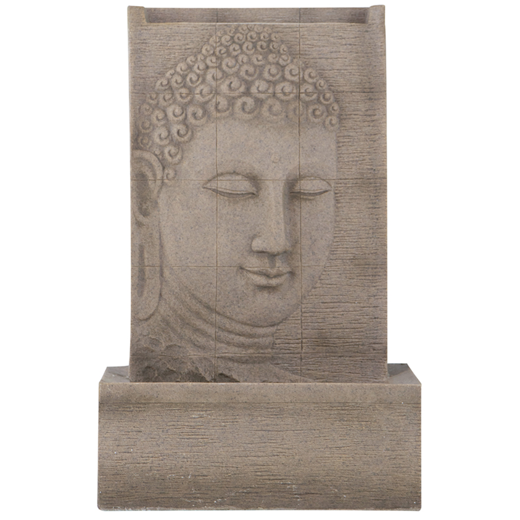 Buddha Sandstone Fountain 39in