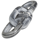 Grey Marble Chain Link Sculpture