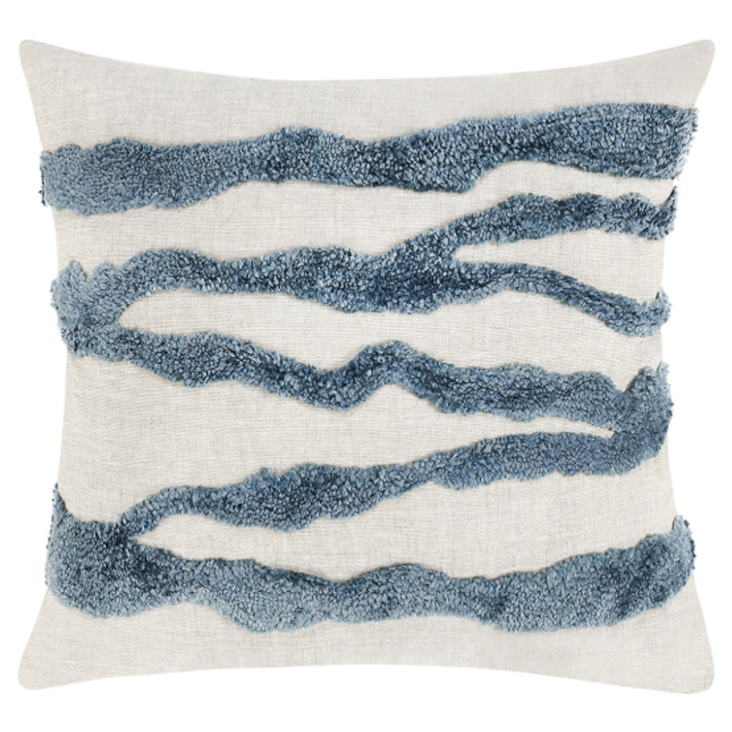 Passage Capri Blue Pillow 22in