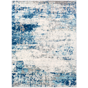 Chester Aqua Abstract Rug 6x9